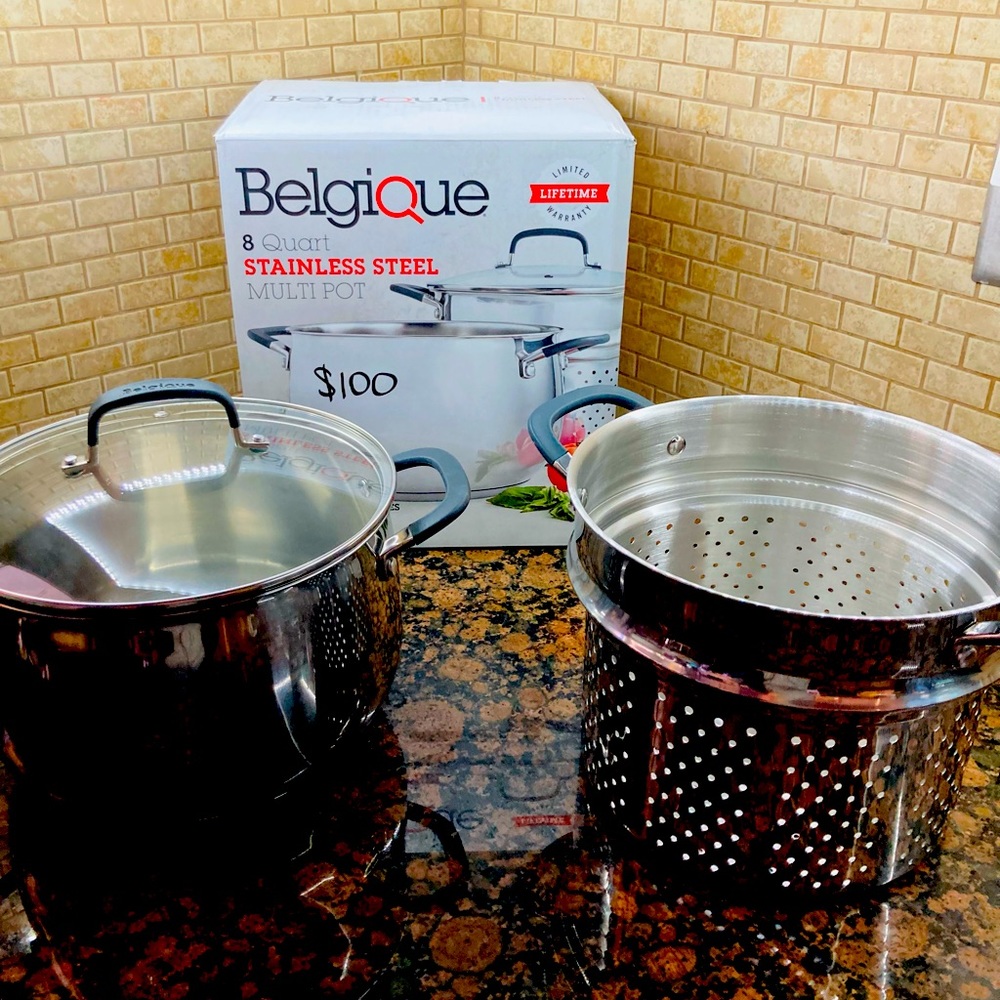 Belgique 8qt Stainless steel pot
